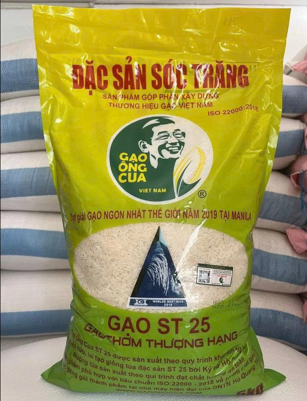 Gạo Ông Cua (st25)  5kg