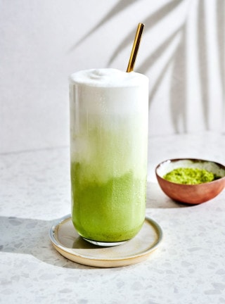 Matcha Hojicha Latte Oatside