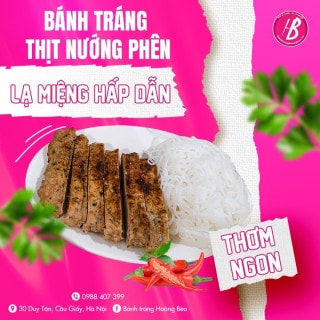 Bánh tráng cuốn thịt phên