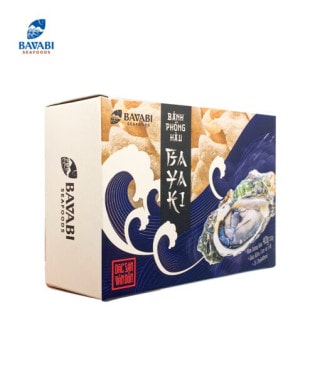 Bánh phồng hàu vuông