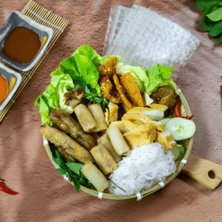 Bún đậu mẹt chay