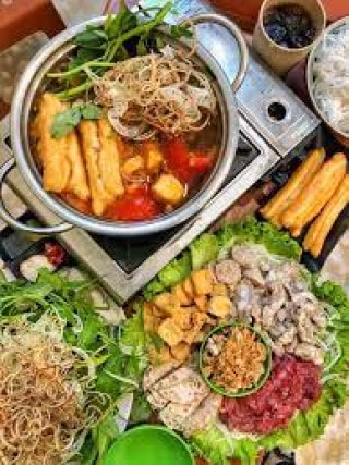 Lẩu riêu tóp mỡ loại 3 (Size L)