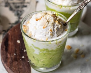 Kem bơ mix sầu riêng