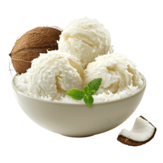 Kem dừa tươi
