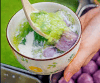 Chè cốm khoai môn