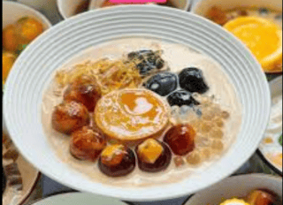 Chè đường đen phomai