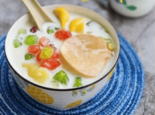 Chè sương sa hạt lựu sầu riêng