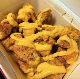 Gà sốt mù tạt mật ong