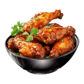 Gà nướng sốt BBQ