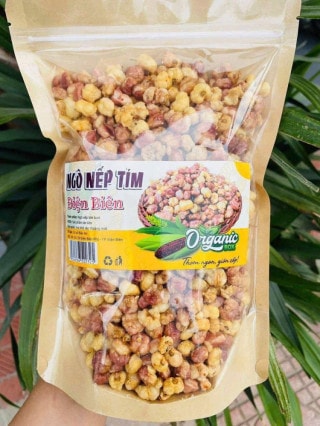 Ngô tím cay Điện Biên