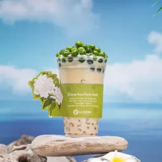 Ô long sữa hoa dành dành