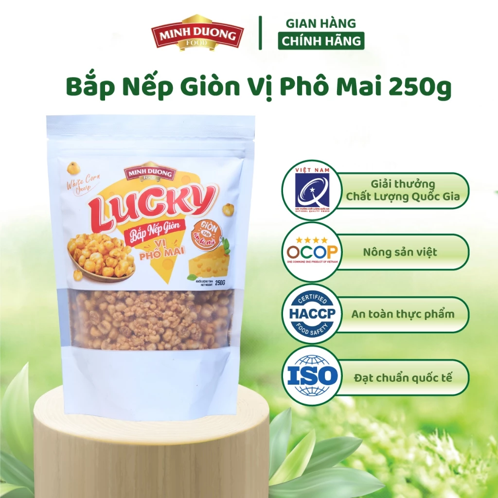 Bắp nếp giòn vị pho mai 250g