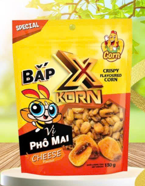 Bắp XKorn vị phô mai 130g