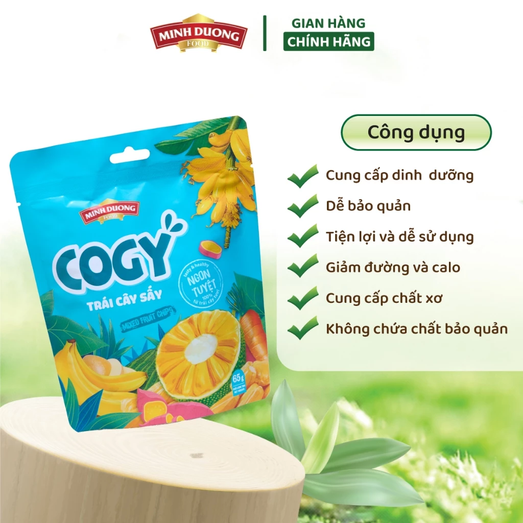 Trái cây thập cẩm sấy 65g