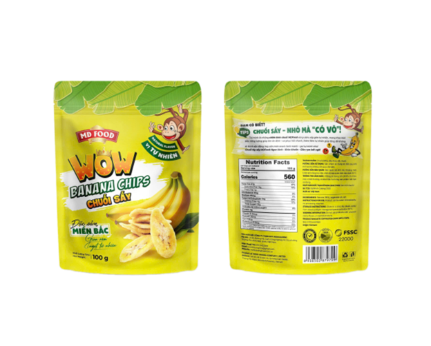 Chuối tây sấy 100g