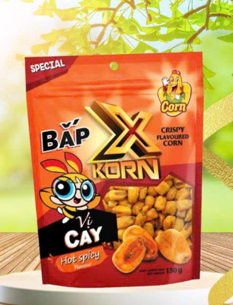 Bắp XKorn vị cay 130g
