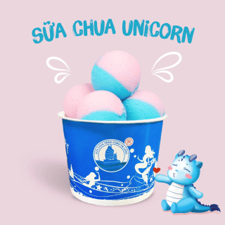 Sữa chua unicorn