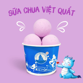 Sữa chua việt quất