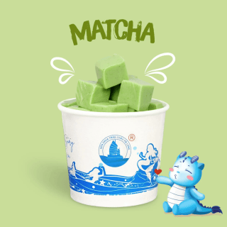 Topping thạch matcha