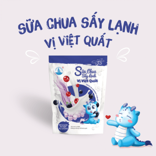 Sữa chua sấy lạnh vị việt quất