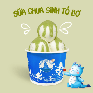 Sữa chua sinh tố bơ