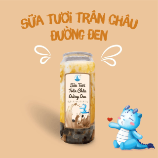 Sữa tươi trân châu đường đen