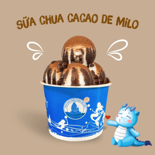 Sữa chua cacao de milo