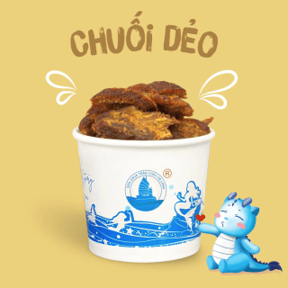 Topping chuối dẻo