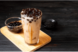 Hồng trà mật ong sữa trân châu đường đen