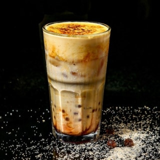 Trà Sữa Trân Châu Đường Nâu Kem Trứng