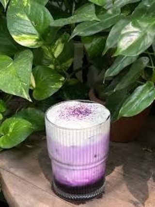 Khoai Môn Latte Kem Mặn