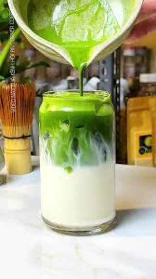 Matcha Latte Mộc Quế Hoa